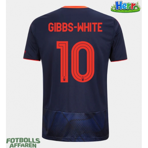 Nottingham Forest Morgan Gibbs-White #10 Tredje Tröja 2025-26 Kortärmad